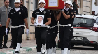 Denizde hayatını kaybeden polis memuru Orhan Gazi Yetiş Malatya'da toprağa verildi