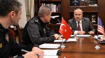 Emniyet Genel Müdürü Fidan, FBI Direktörü Patel ile sınır aşan suçları görüştü
