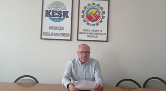 ESM Samsun Şube Başkanı Kebapçı, Soma'daki göçükte 5 işçinin ölümüne tepki gösterdi