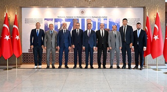 FISU heyeti 2029 Dünya Üniversiteler Kış Oyunları için Erzurum'da ETÜ'yle görüştü