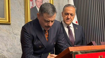 İçişleri Bakanı Mustafa Çiftçi'yi Yalova Valiliği'nde kent protokolü karşıladı