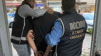 İzmir'de 19 yıl 9 ay hapis cezası bulunan firari yakalandı