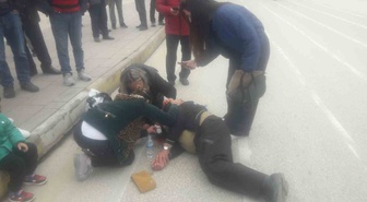 Kastamonu Cebrail Mahallesi'nde yayaya otomobil çarptı, yaralı hastaneye kaldırıldı