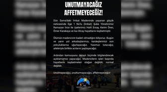 Manisa Soma'da göçükte 5 madenci öldü, Bağımsız Maden İş 'affetmeyeceğiz' dedi