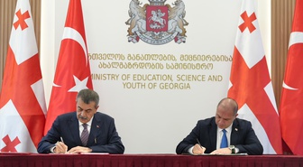 MEB Bakanı Tekin, Tiflis'te Gürcistanlı mevkidaşıyla eğitim anlaşmasını imzaladı