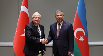 Milli Savunma Bakanı Güler, Şuşa'da Azerbaycan Savunma Bakanı Hasanov ile görüştü
