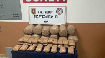 MSB, Van hudut hattında 516 bin 727 gram uyuşturucu madde ele geçirildiğini bildirdi