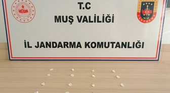 Muş'ta jandarma Eylül'de 19 narkotik olayına müdahale etti, 3 şüpheli tutuklandı