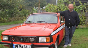Ordulu Yılmaz Akdeniz, babasının Anadol'unu 400 bin lira harcayarak restore ettirdi