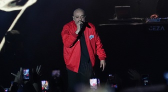 Rapçi Ceza, TEKNOFEST Güneydoğu kapsamında Şanlıurfa'da sahne aldı
