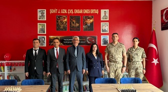 Şehit Jandarma Uzman Çavuş Ertaş'ın adı Şırnak'ta açılan kütüphaneye verildi