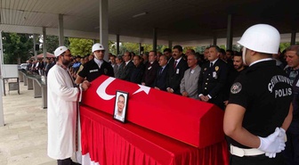 Sinop'ta alabora olan teknede ölen polis Orhan Gazi Yetiş Malatya'da defnedildi