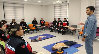 TOGÜ İlkyardım Eğitim Merkezi, öğrenci ve personele ilk yardım eğitimi verdi