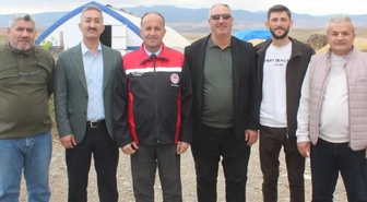Yozgat Yerköy'de 600 küçükbaşlı işletmeye yüzde 50 hibeli KOP çadır desteği verildi