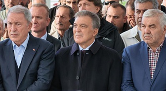 Abdullah Gül'ün acı günü! Amcası Mustafa Gül son yolculuğuna uğurlandı