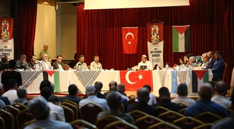 Adana'da Anti-Siyonizm Kongresi başladı, katılımcılara Gazze süreci anlatıldı