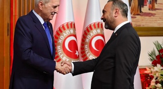 BARÜ Rektörü Akkaya, TBMM yasama yılı açılış resepsiyonunda üniversiteyi temsil etti