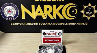 Bilecik Bozüyük'te operasyonda metamfetamin ele geçirildi, 3 şüpheli yakalandı