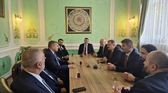 Edirne Müftüsü Çakır, Bulgaristan Başmüftüsü Hasanov ile din hizmetlerini görüştü