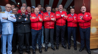 İçişleri Bakanı Çiftçi, Şanlıurfa'daki TEKNOFEST Güneydoğu'da stantları gezdi
