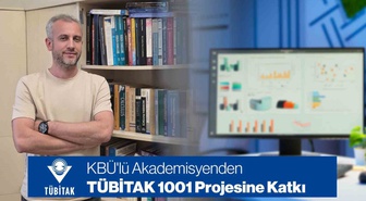 KBÜ öğretim üyesi Kanbur, 2,4 milyon liralık TÜBİTAK projesinde araştırmacı olacak