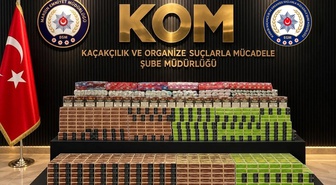 Mardin Kızıltepe'de sigara kaçakçılığı operasyonunda 1970 paket ele geçirildi