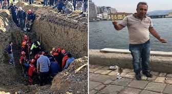 Ankara'da drenaj çalışmasında facia! Mahalle muhtarı göçükte can verdi