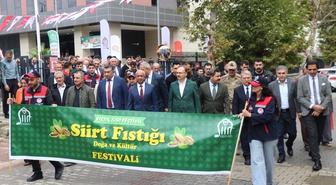 Siirt'te fıstık festivali düzenlendi, bu yıl yaklaşık 32 bin ton rekolte bekleniyor