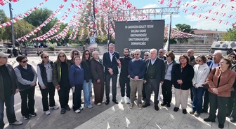 TBB Başkanı Sağkan, 78 Can İçin Adalet Nöbeti'nde aileleri ziyaret etti