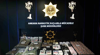 Ankara'da narkotik operasyonlarında 95 şüpheli gözaltına alındı, 32'si tutuklandı
