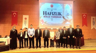 Aydın’da hafızlık bölge yarışmasını Zeynep Berra Ordu ve Mehmet Emre Savran kazandı