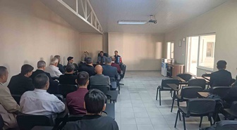 Aydın Yenipazar'da müftülük personeli aylık toplantıda din hizmetlerini ele aldı