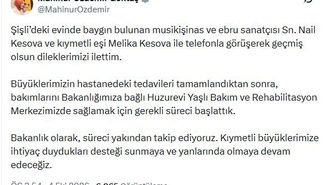 Bakan Göktaş, baygın bulunan Nail Kesova için bakım sürecini başlattı