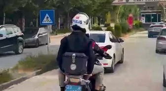 Elazığ'da polis, KPSS'ye geç kalan adayları motosikletle sınav salonuna taşıdı