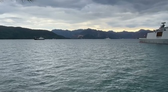 Fransız fırkateyni Guepratte, 151 kişilik mürettebatıyla ikinci kez Marmaris'e geldi