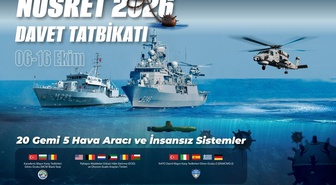 Nusret-2026 tatbikatı 6-16 Ekim'de İzmir Körfezi ve Karadeniz Ereğli'de yapılacak