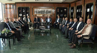 SİMDER, STSO Başkanı Murzioğlu'nu ziyaret etti; inşaat sektörünün sorunları görüşüldü