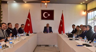 Ağrı'da güvenlik tedbirleri Tutak'ta Vali Bozkurt başkanlığında ele alındı