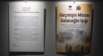 Ankara Hacı Bayram Veli Üniversitesinde AA arşivinden 53 fotoğraflık sergi açıldı