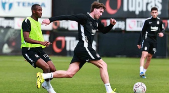 Beşiktaş, Kocaelispor maçına Nevzat Demir Tesisleri'nde antrenmanla hazırlandı