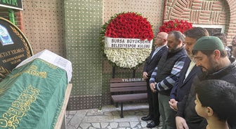 Beynine pıhtı atması sonucu ölen güreşçi Yusuf Taha Turp Bursa'da defnedildi
