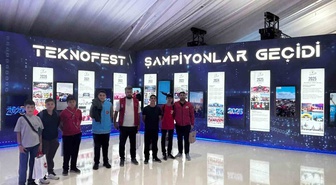 Çelikhanlı öğrenciler, Müftülük programıyla Şanlıurfa'daki TEKNOFEST'i ziyaret etti