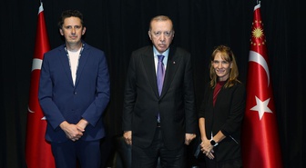 Cumhurbaşkanı Erdoğan, SpaceX üst düzey yöneticilerini kabul etti