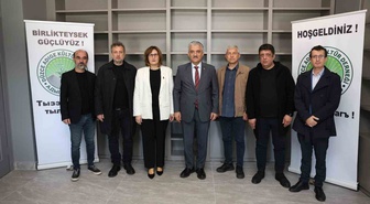 Düzce Valisi Makas, Adige Kültür Derneği'ni ziyaret edip Kültür Merkezi'ni inceledi