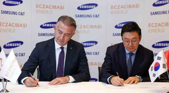 Eczacıbaşı Enerji ve Samsung C&T İstanbul'da yenilenebilir enerji anlaşması imzaladı