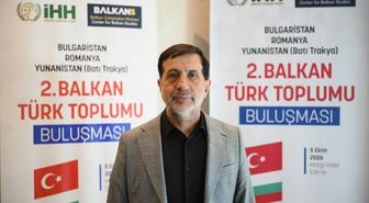 Edirne'de 2. Balkan Türk Toplumu Buluşması sona erdi, 23 sunum yapıldı