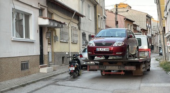 Eskişehir'de polisten kaçan ehliyetsiz sürücüye 400 bin TL ceza kesildi