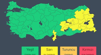 İçişleri Bakanlığı 6 Ekim Salı günü birçok ilde ani sel ve su baskınına karşı uyardı