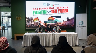İstanbul'da 7 Ekim'in 3. yıl dönümünde 'Filistin'de son durum' açıklaması