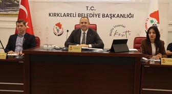 Kırklareli Belediye Meclisi 139 milyon 264 bin liralık ek krediye onay verdi